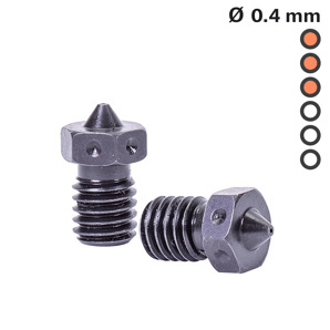 Hardened steel nozzle E3D V6 0.4 mm